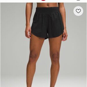 Lululemon Fast and Free Reflective High Rise Classic Fit Short 3” SIZE 6